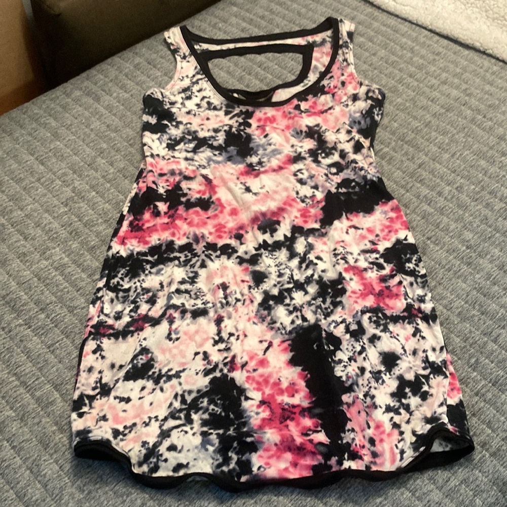 Zac Posen for Target Pink and Black Midi Dress
